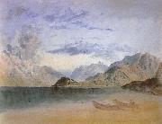 Joseph Mallord William Turner Lake Sweden oil painting artist